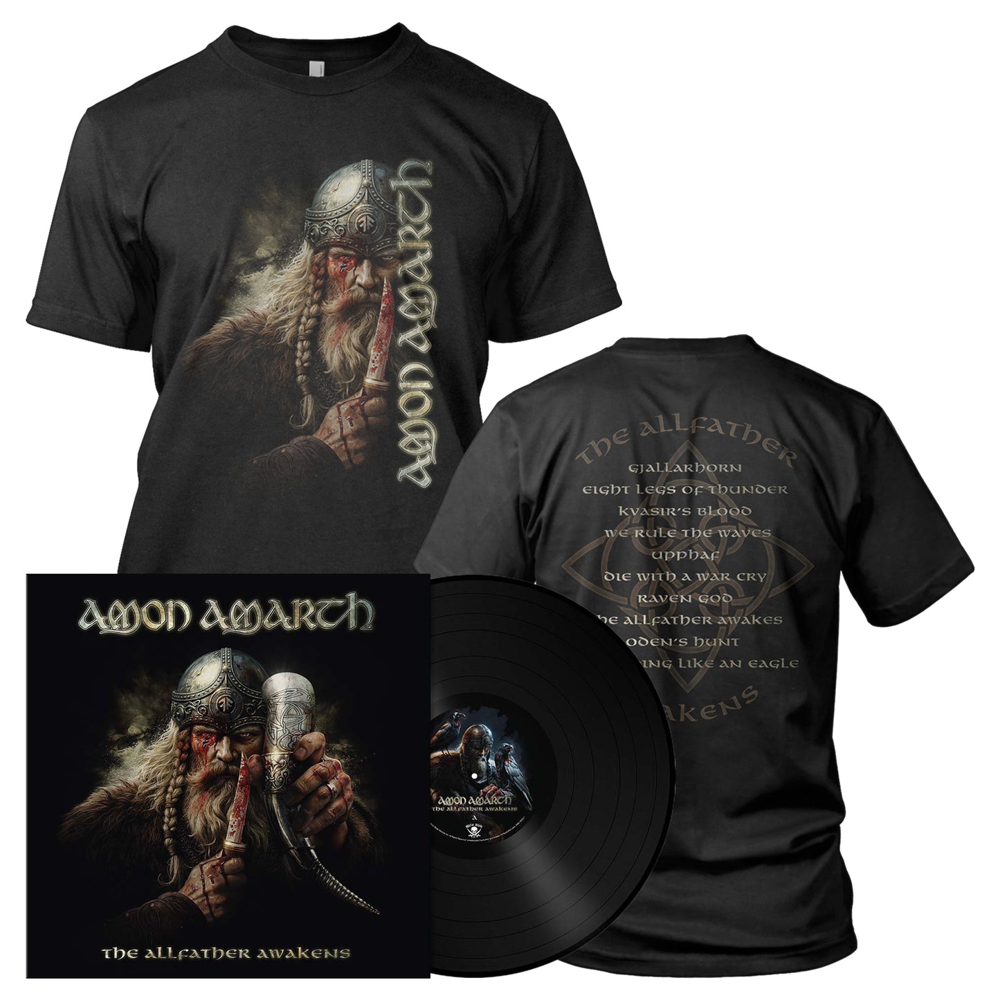 The Allfather Awakens | 180g Black Vinyl Bundle