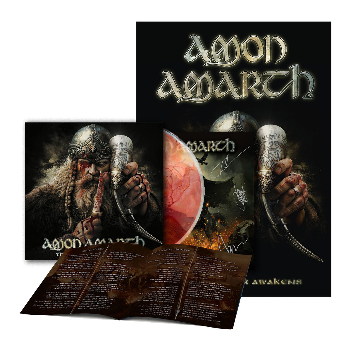 Amon Amarth (The Allfather Awakens) Liquid Blood Vinyl