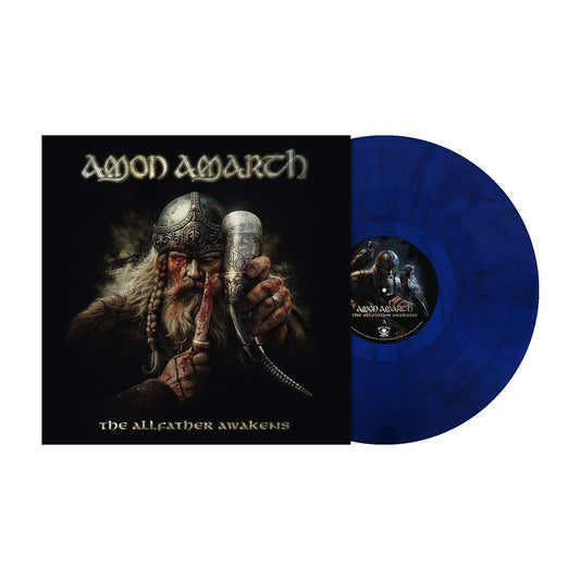 Amon Amarth (The Allfather Awakens) Wave Ruler Blue Marble Vinyl